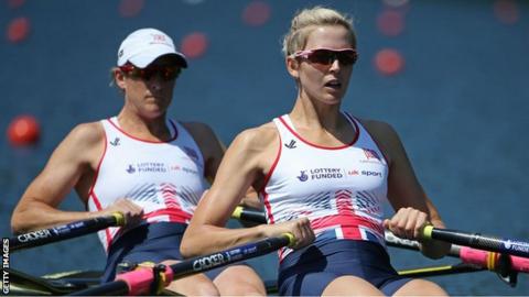 Katherine Grainger and Victoria Thornley