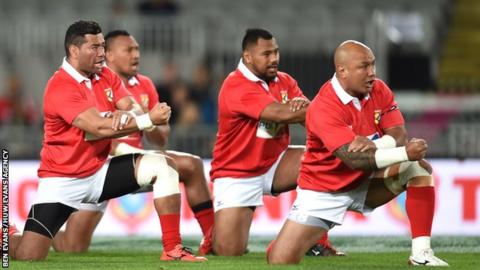 Tonga have not beaten Wales in their eight previous encounters