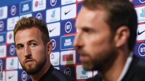 Harry Kane and Gareth Southgate spoke to the media on Sunday