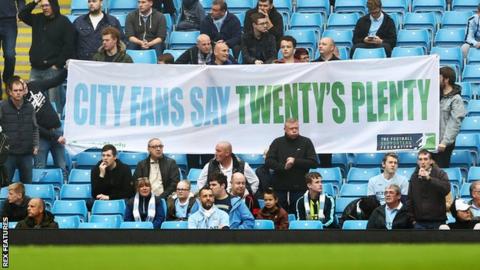 Man City fans