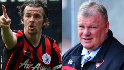 Joey Barton Steve Evans
