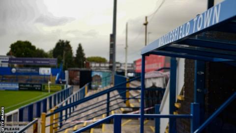 General shot at Macclesfield Town's ground