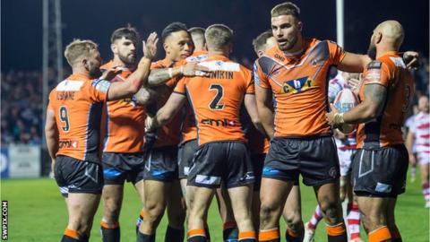Castleford celebrate