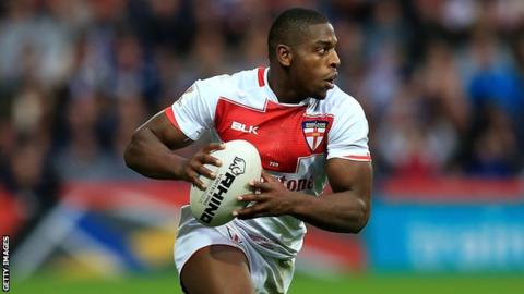 Jermaine McGillvary of England