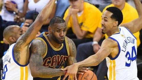 Cleveland Cavaliers' LeBron James