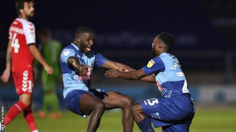 Wycombe celebrate