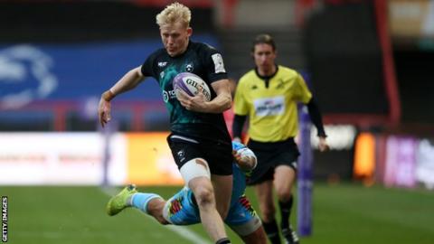 Bristol winger Toby Fricker