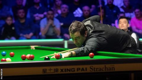 Ronnie O'Sullivan at the UK Championship