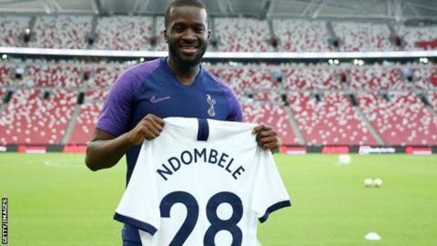 Image result for ndombele spurs