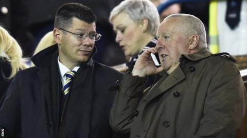Neil Doncaster and Iain Blair