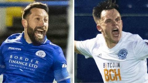 Stephen Dobbie and Lawrence Shankland