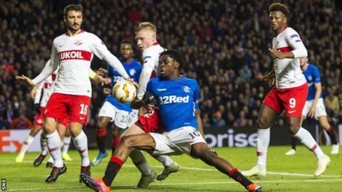 Rangers v Spartak Moscow