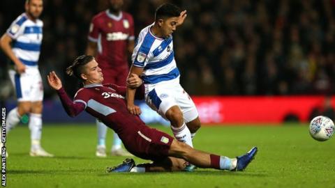 Jack Grealish came in for some close attention from QPR