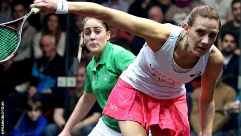 Tesni Evans and Laura Massaro