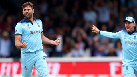 Liam Plunkett celebrates