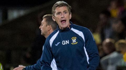 East Fife manager Gary Naysmith