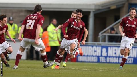 Northampton celebrate