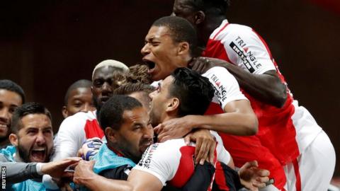 Monaco celebrate