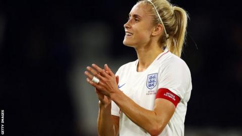 England captain Steph Houghton