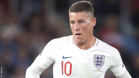 England and Chelsea midfielder Ross Barkley