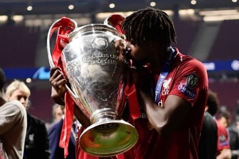 Image result for divock origi champions league title