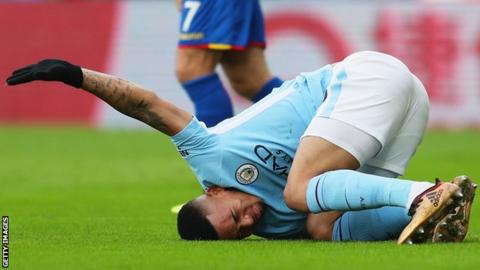 Gabriel Jesus suffered MCL injury during draw with Crystal Palace Gabriel Jesus suffered MCL injury during draw with Crystal Palace