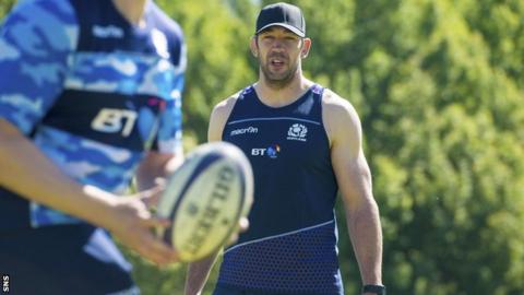 Scotland resource coach Nathan Hines