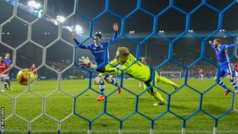 Sheffield Wednesday lead through Angus MacDonald's own goal