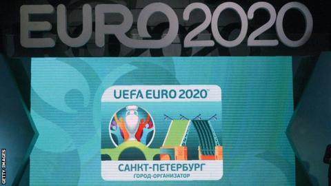 Euro 2020 St Petersburg logo