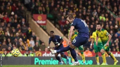 Norwich City 2-2 Tottenham: Harry Kane penalty earns Spurs a point ...