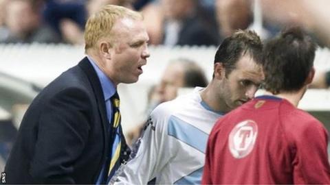 Alex McLeish with James McFadden