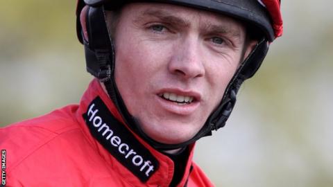 Irish jockey Eddie Creighton