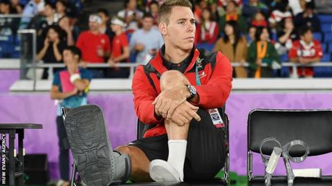 Liam Williams was injured at the 2019 World Cup