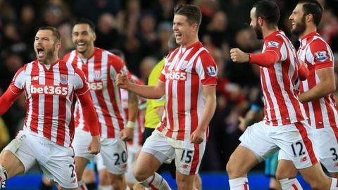 Stoke celebrate