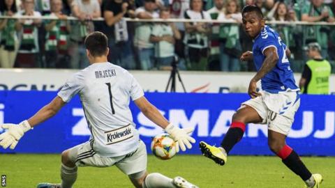 Image result for Glasgow Rangers VS Legia Warszawa