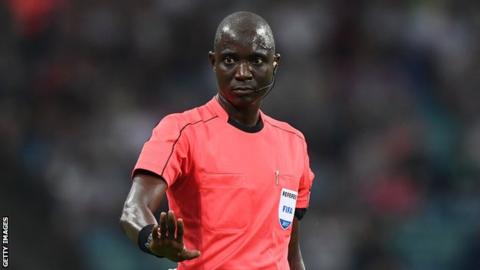 Gambian referee Bakary Papa Gassama