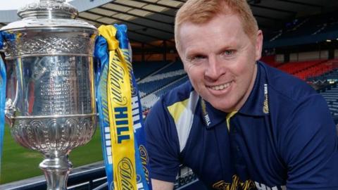 Neil Lennon has managed 350 senior competitive matches with Scottish clubs