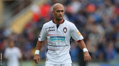 Libya and Crotone's Ahmad Benali