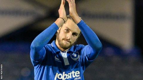 Portsmouth defender Christian Burgess