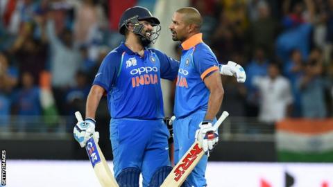 Rohit Sharma and Shikhar Dhawan