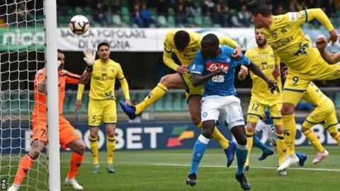 Kalidou Koulibaly scores