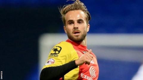 Birmingham City midfielder Andrew Shinnie