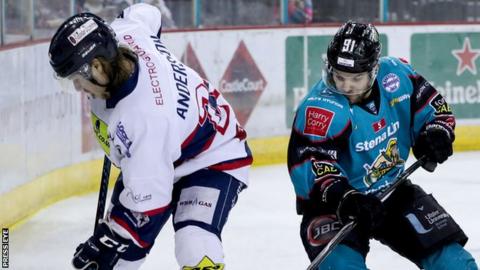 The Belfast Giants beat Dundee Stars 6-4 in their final Elite League game of the season on Saturday