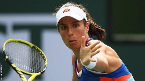 Johanna Konta at Wimbledon