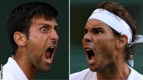 Novak Djokovic and Rafael Nadal meet in Wimbledon semi-final