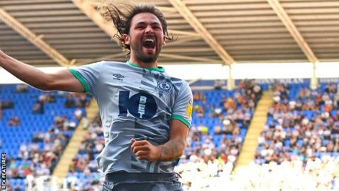 Bradley Dack in action for Blackburn Rovers