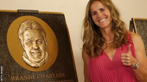 Plaque Of Brandi Chastain Ripped On Social Media: 'They Nailed Mickey Rooney'