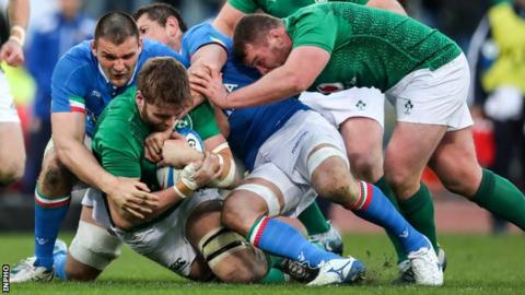 Ireland's men were scheduled to play Italy at the Aviva Stadium on 7 March