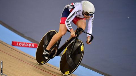British cyclist Jess Varnish