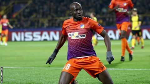Benin and Apoel Nicosia's Mickael Pote